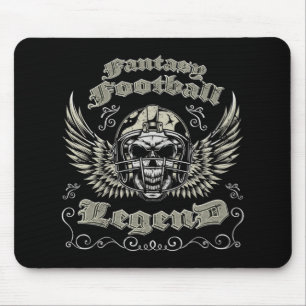 Fantasy Football Legend Retro Vintage Fantasy Foot Mouse Pad