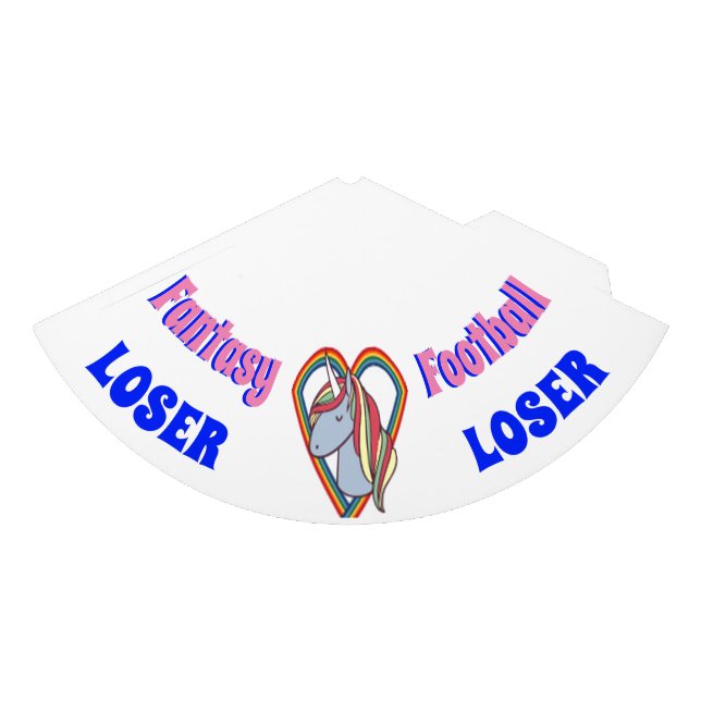 Fantasy Football Loser Party Hat (Front)