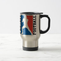 Fantasy Football, red white and blue Logo