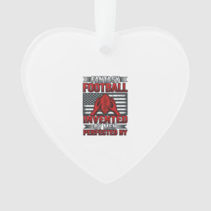 Fantasy Football Vintage Basketball Flag Shirt Des Ornament