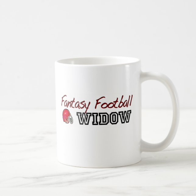 Fantasy Football Widow Coffee Mug (Right)