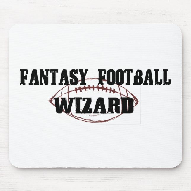 Fantasy Football Wizard Mouse Pad (Front)