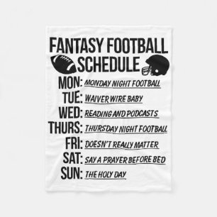 Fantasy Footll Draught Party  Fleece Blanket