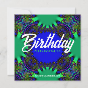 Fantasy Forest Birthday Invitation