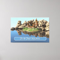 Fantasy Fortress Motivational Quote Art