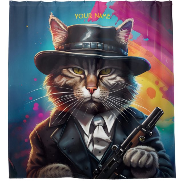 Fantasy Gangster Cat Gun (Front)