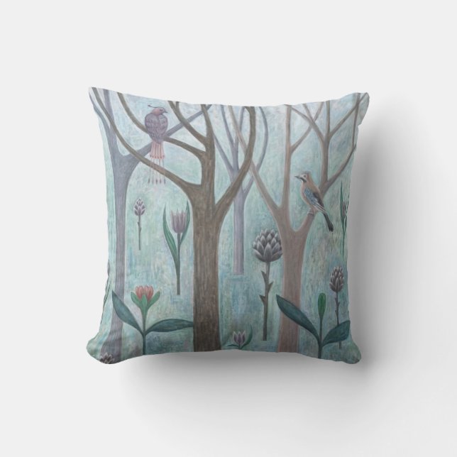 Fantasy Garden 2005 Throw Pillow (Front)