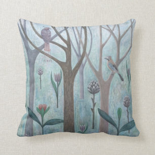Fantasy Garden 2005 Throw Pillow