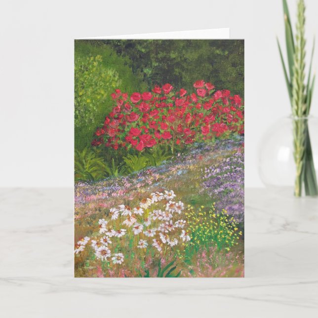Fantasy Garden Note Card (Front)
