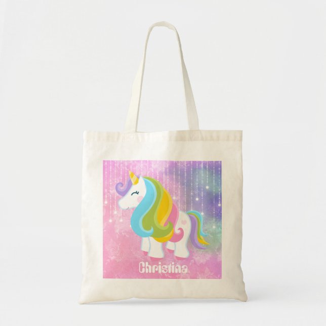 Fantasy girls add name tote bag (Front)