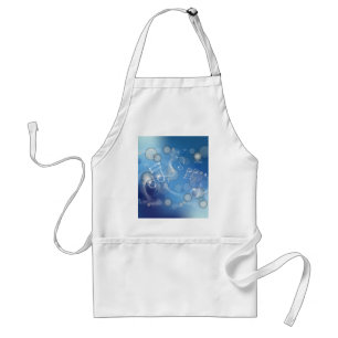 Fantasy Glass Music Notes Standard Apron