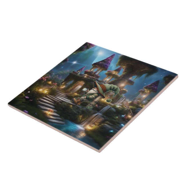 Fantasy Gnome world Tile (Side)