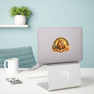 Fantasy Gold Zodiac Sign Leo