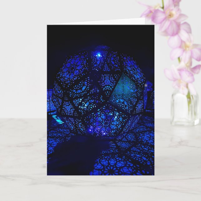 Fantasy Greeting Card (Orchid)