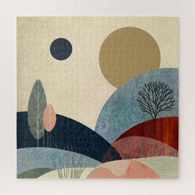 Fantasy Hills Landscape Jigsaw Puzzle (Vertical)