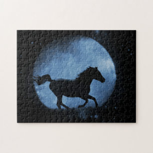 Fantasy Horse and Moon Jigsaw Puzzle