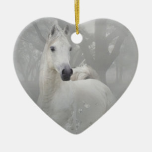 Fantasy Horse Ceramic Ornament
