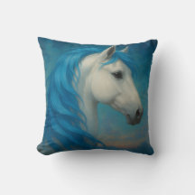 Fantasy Horse throw cushion 