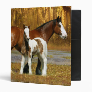 Fantasy Horses: Mare & Foal Binder