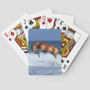 Fantasy Horses: Selle Francais & Sea Playing Cards