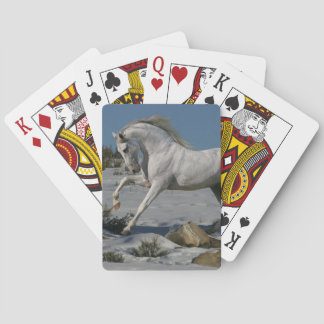 Fantasy Horses: Snow King Playing Cards