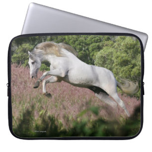 Fantasy Horses: Spring Gallop Laptop Sleeve