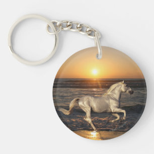 Fantasy Horses: Sunset Keychain