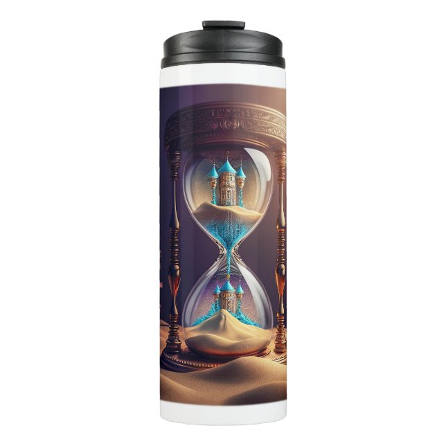 Fantasy Hourglass Thermal Tumbler  (Front)