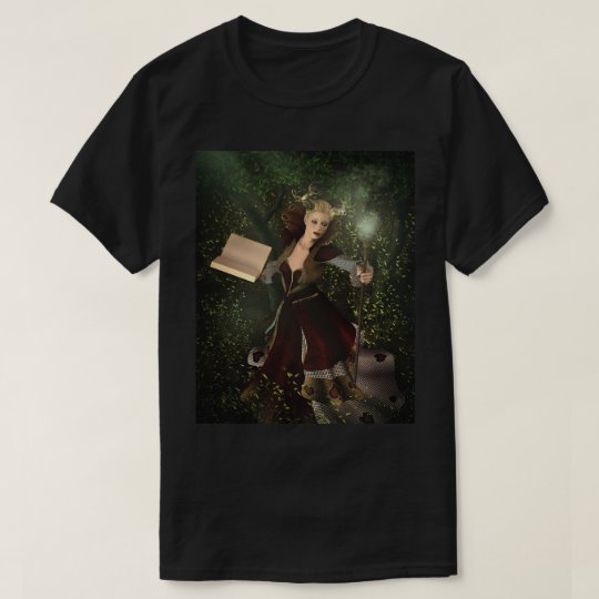 fantasy illustration: demon woman T-Shirt