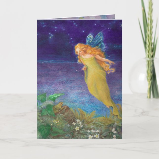 Fantasy Illustration Fairytale Custom Card (Front)