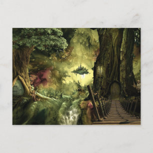 Fantasy in the Amazon Postcard