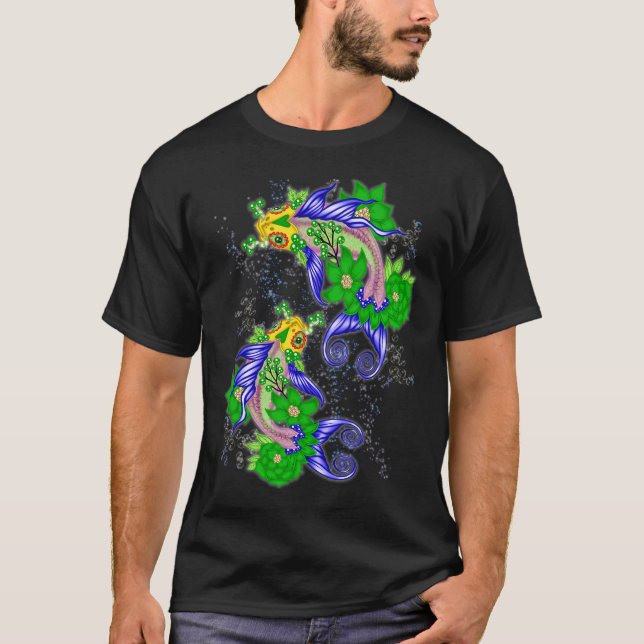 Fantasy Koi Carp T-Shirt (Front)
