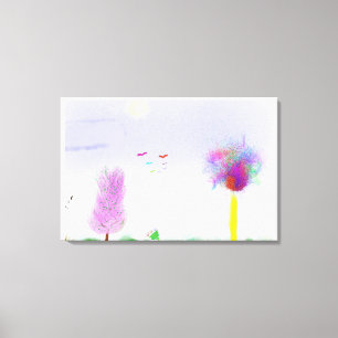 Fantasy Landscape Escape Canvas Print