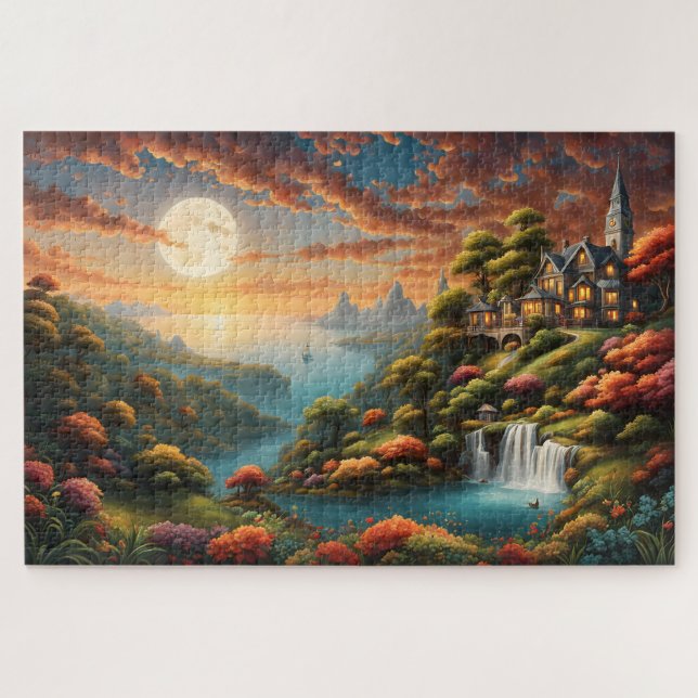 Fantasy Landscape Jigsaw Puzzle (Horizontal)