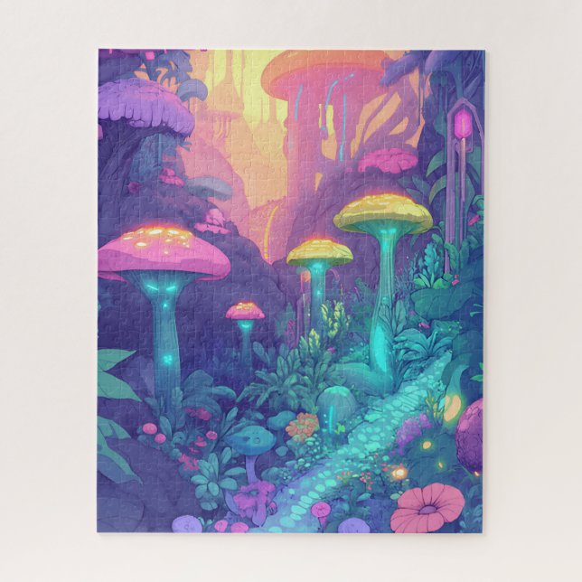 Fantasy landscape jigsaw puzzle (Vertical)