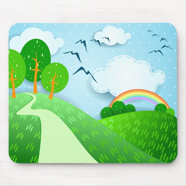 Fantasy landscape, mousepad (Front)