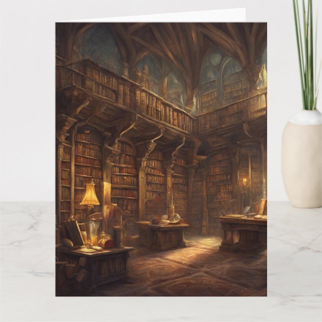 Fantasy Library  Card (Front)