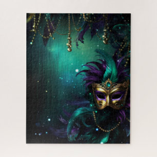 Fantasy Mardi Gras Colors  Jigsaw Puzzle