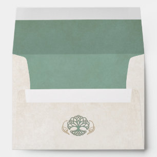Fantasy Medieval Celtic Wedding Envelope
