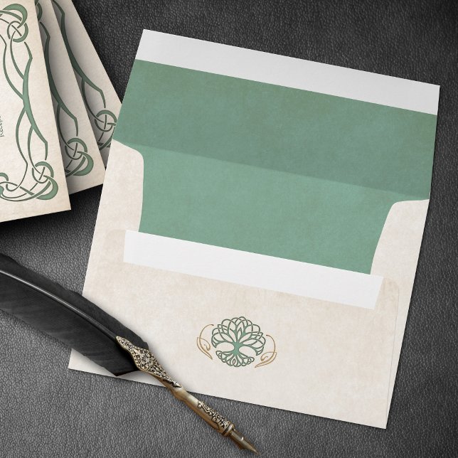 Fantasy Medieval Celtic Wedding Envelope (Creator Uploaded)