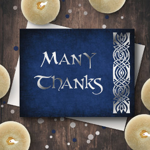 Fantasy Medieval Wedding Thank You Card