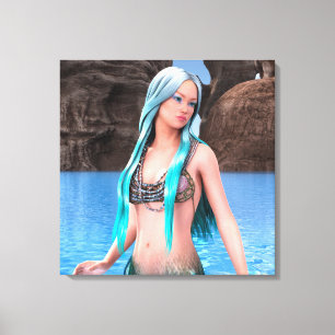 Fantasy Mermaid Canvas Print