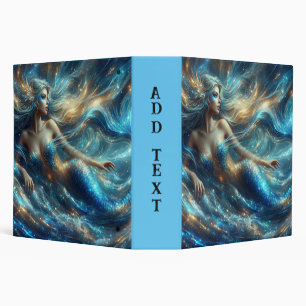 Fantasy Mermaid Dreams 3 Ring Binder