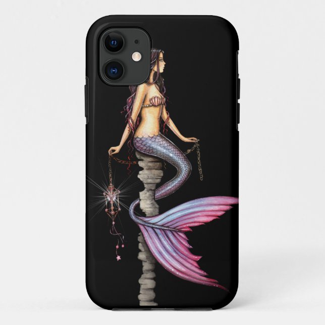 Fantasy Mermaid Gothic Art Case-Mate iPhone Case (Back)