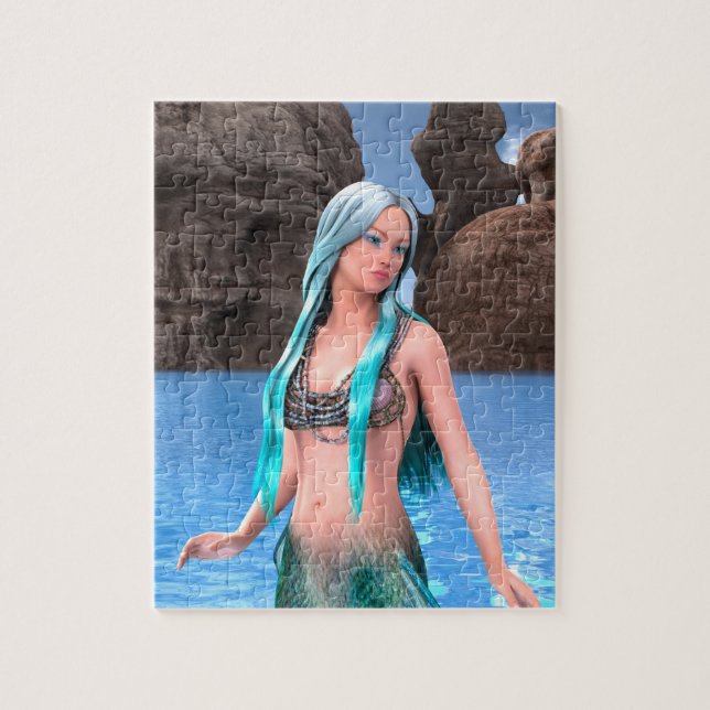 Fantasy Mermaid Jigsaw Puzzle (Vertical)