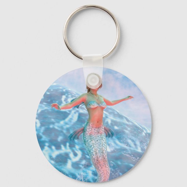 Fantasy Mermaid Keychain (Front)