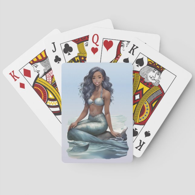 Fantasy Mermaid Playing Cards (Back)