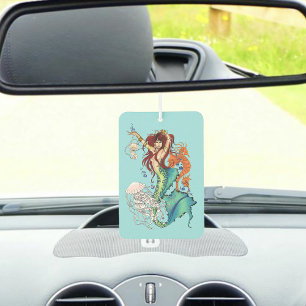 Fantasy Mermaid Teal Tail Air Freshener