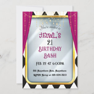 Fantasy Mirror  Invitation