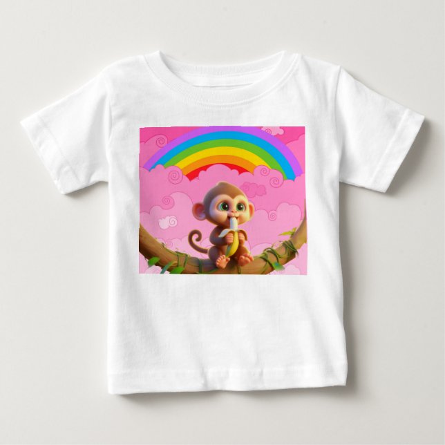 Fantasy monkey baby T-Shirt (Front)